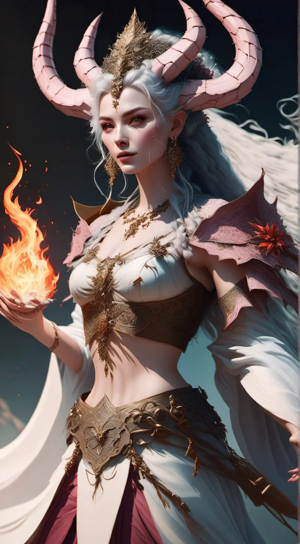 ai character: Mirana background