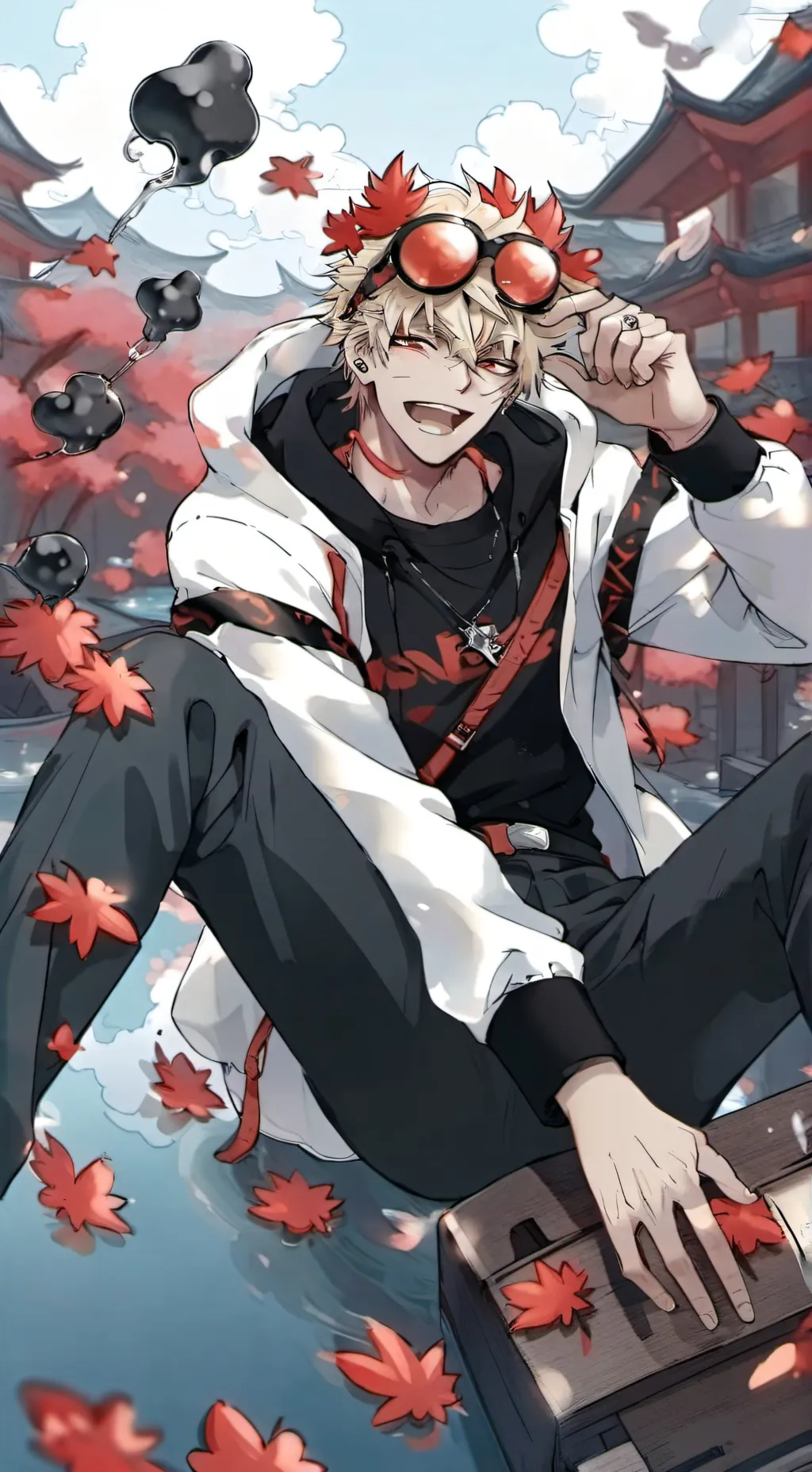 ai character: ♥Bakugoxtu♥ background