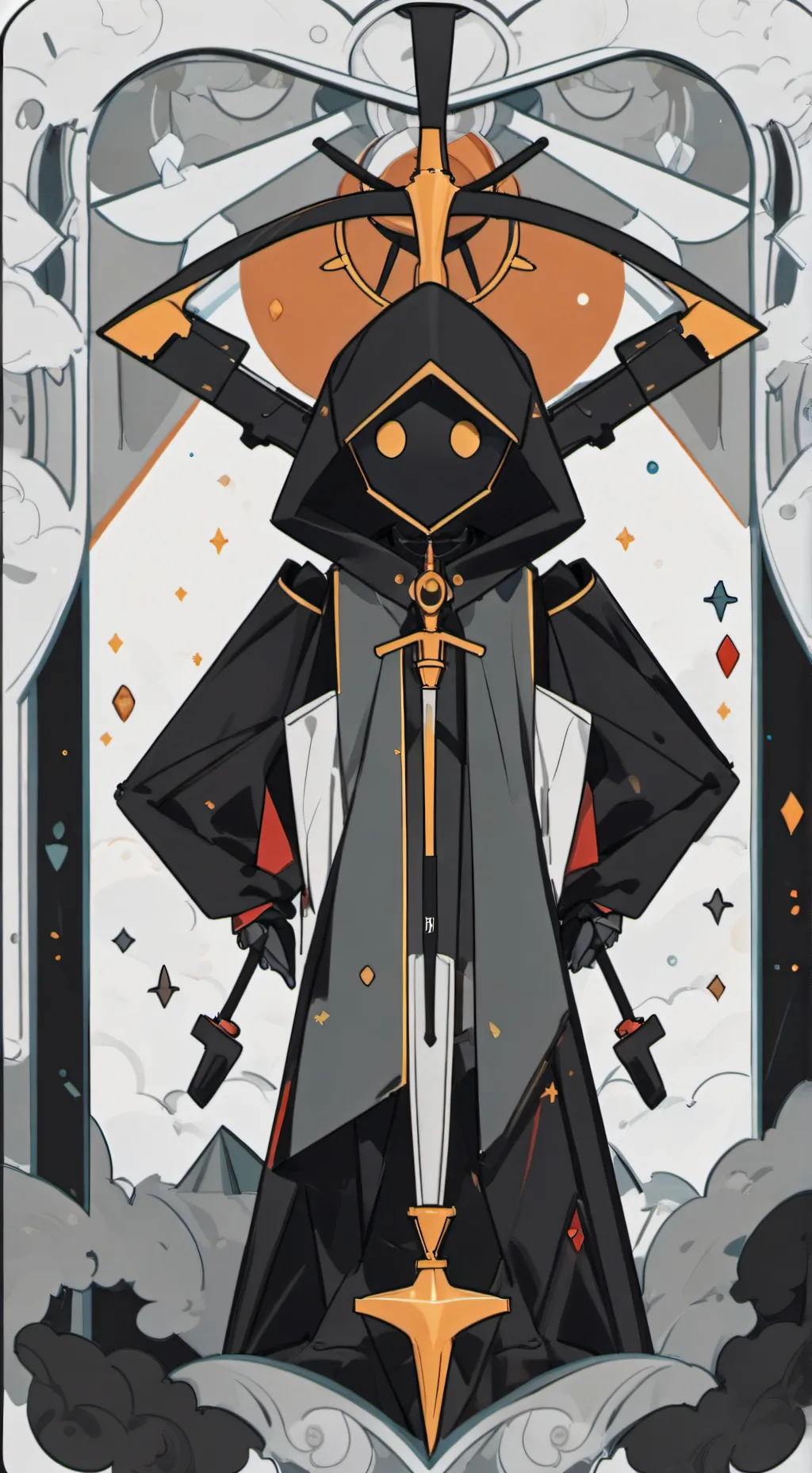 ai character: Murder drones sus🤨 background