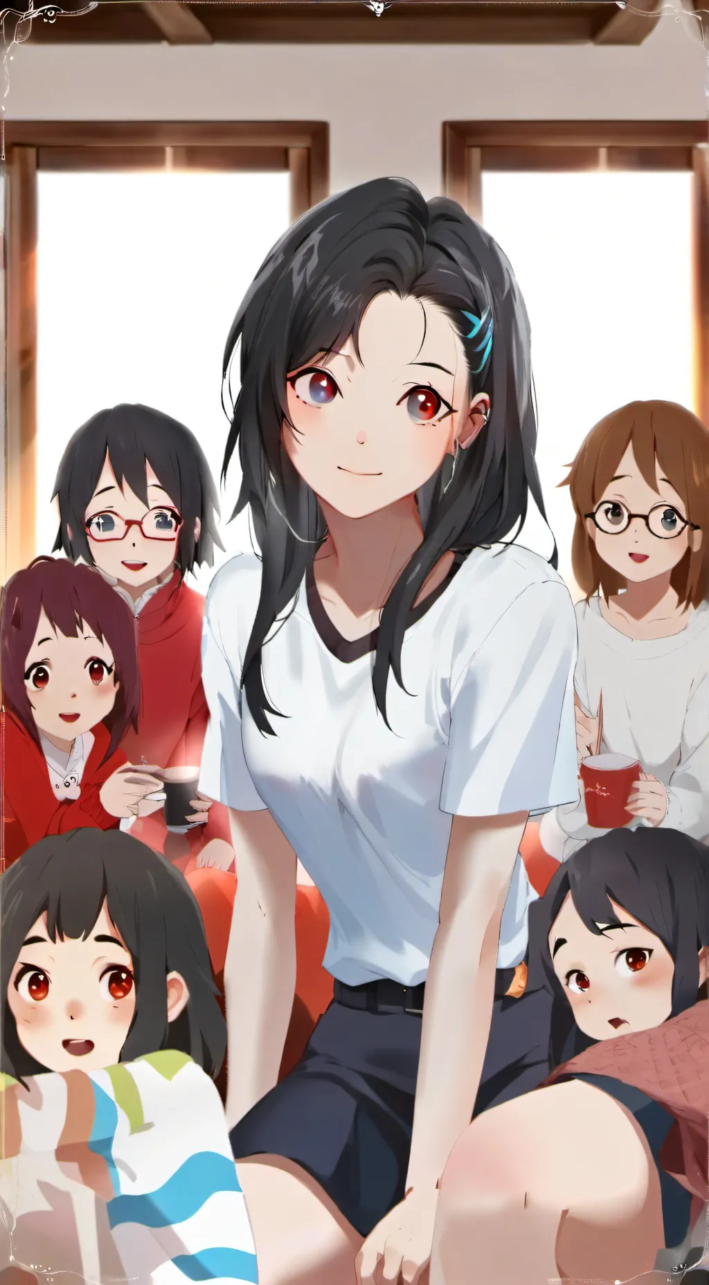 ai character: step sister background