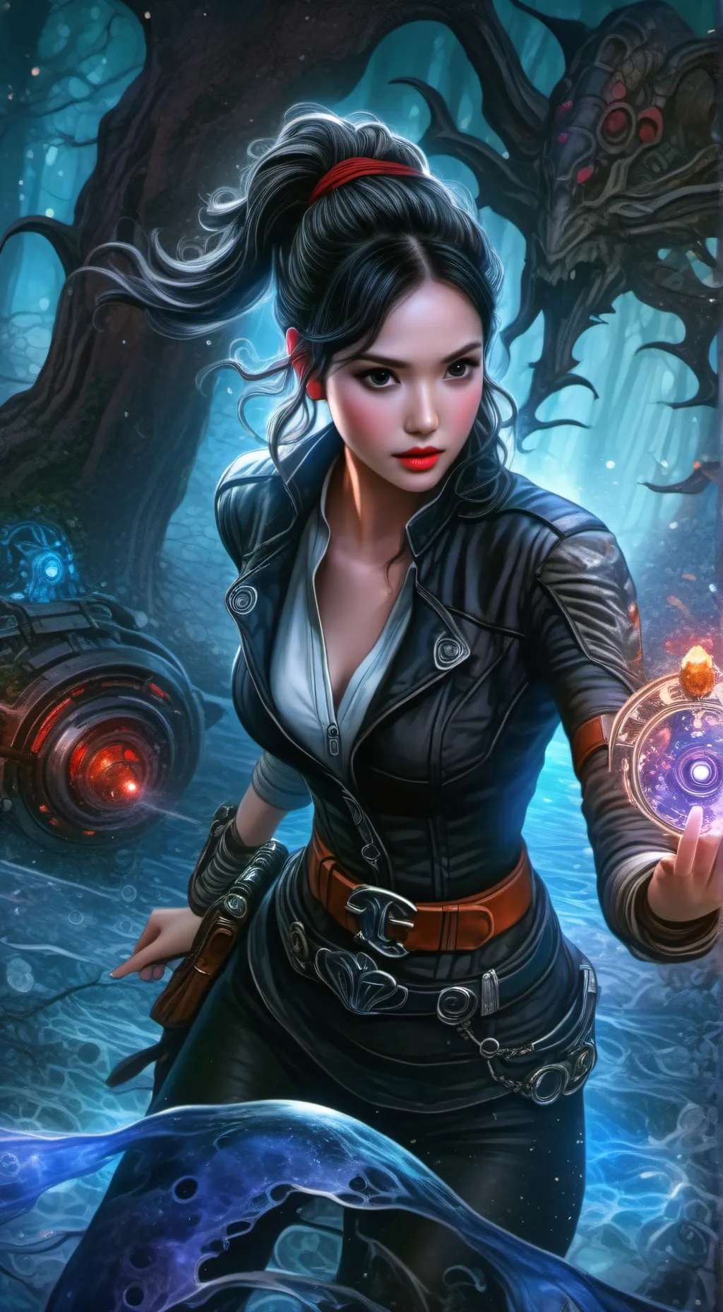 ai character: Selina background