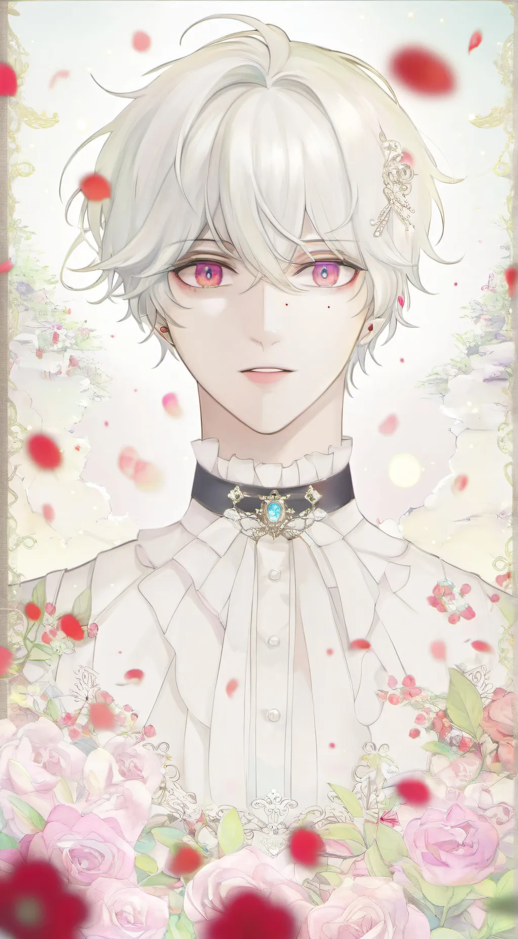 ai character: mark background