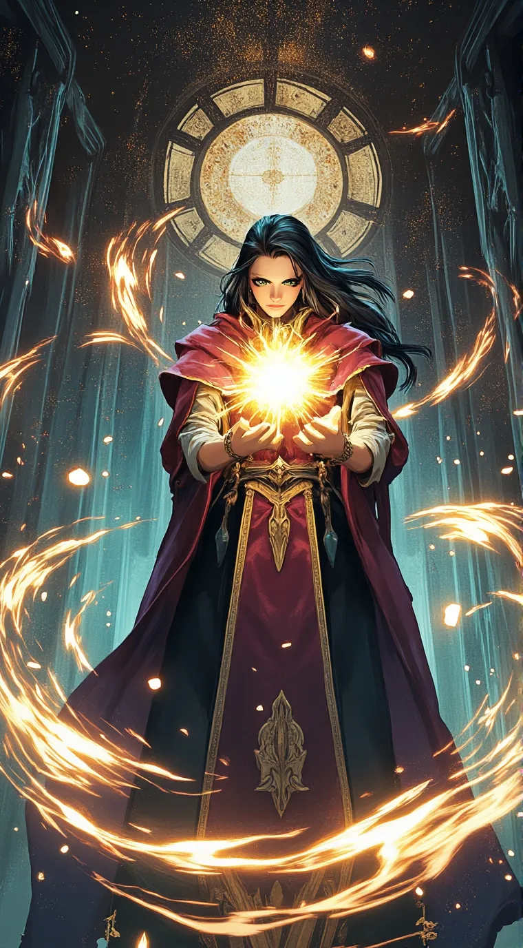 ai character: Le Maître  background