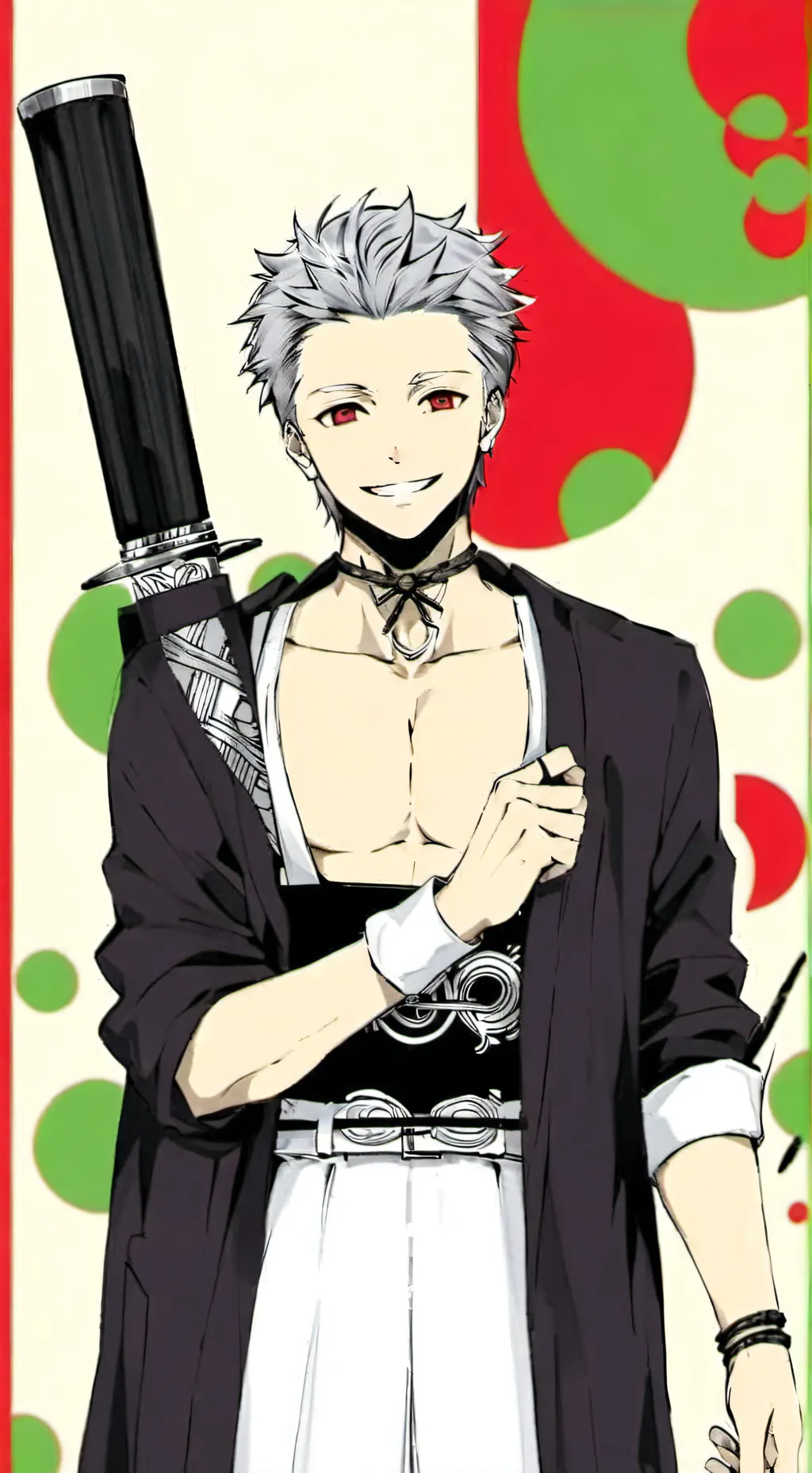 ai character: Hidan background