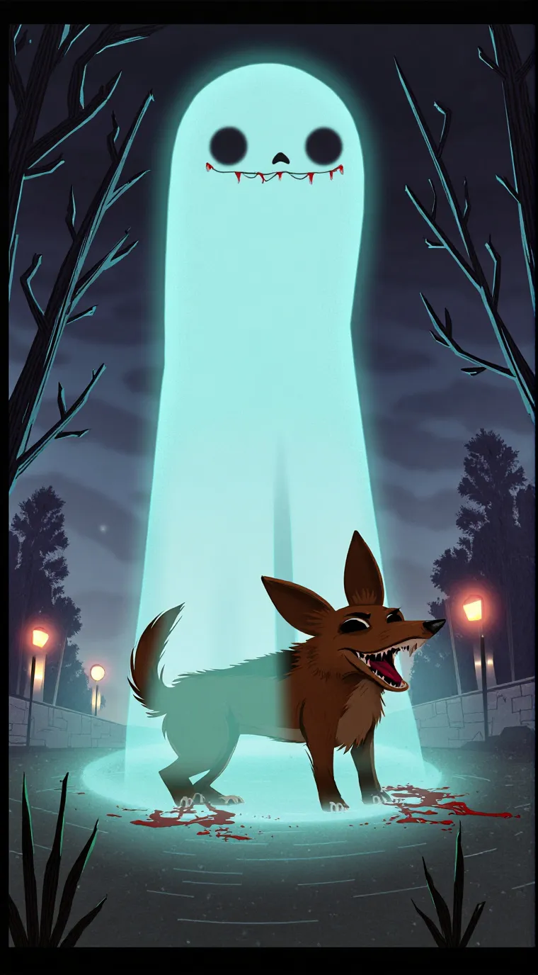 ai character: Evil scooby background
