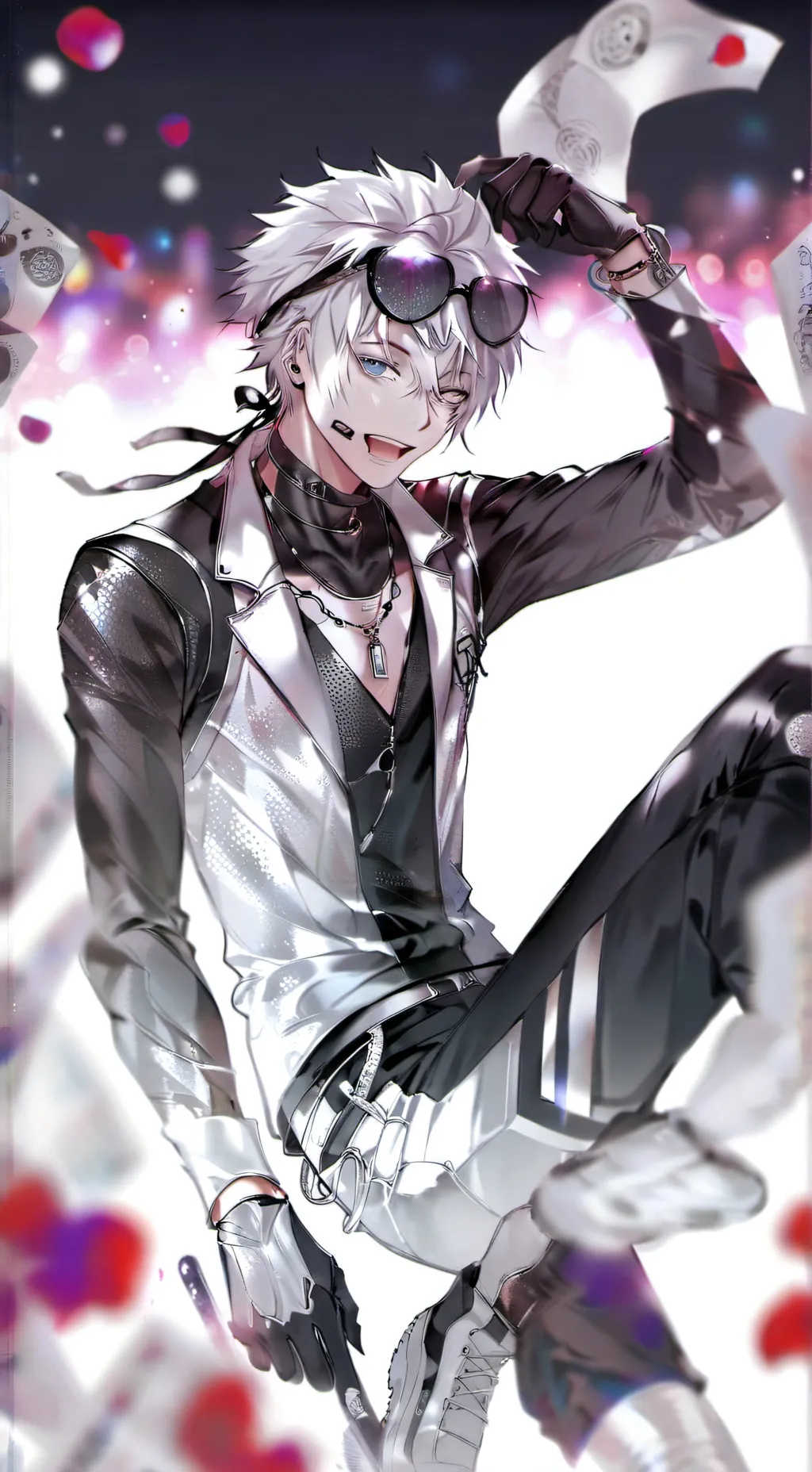 ai character: Gogo (coppy write) background