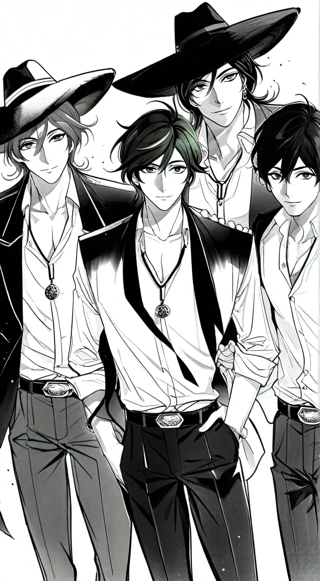ai character: 4 ladrones background