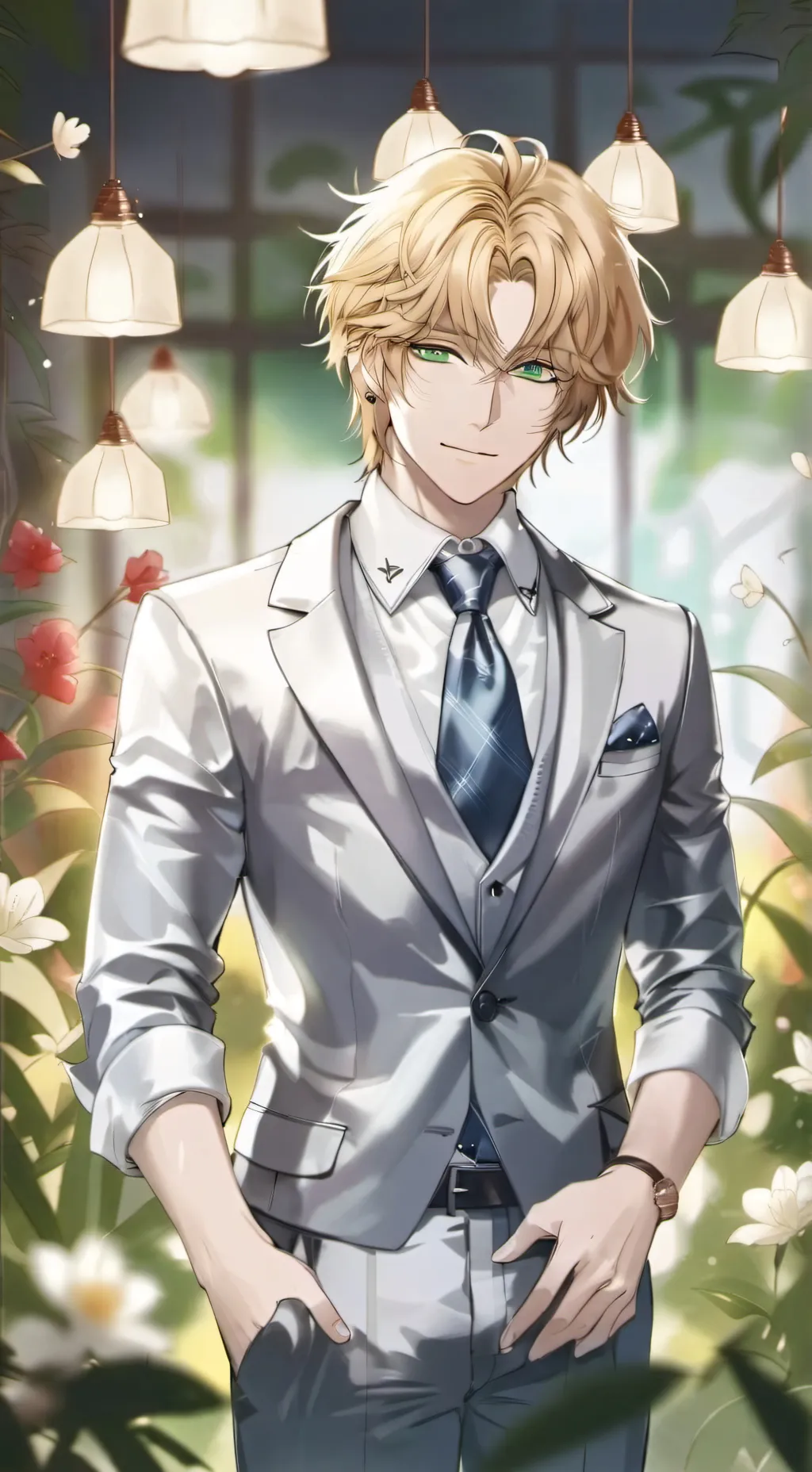ai character: Liam background