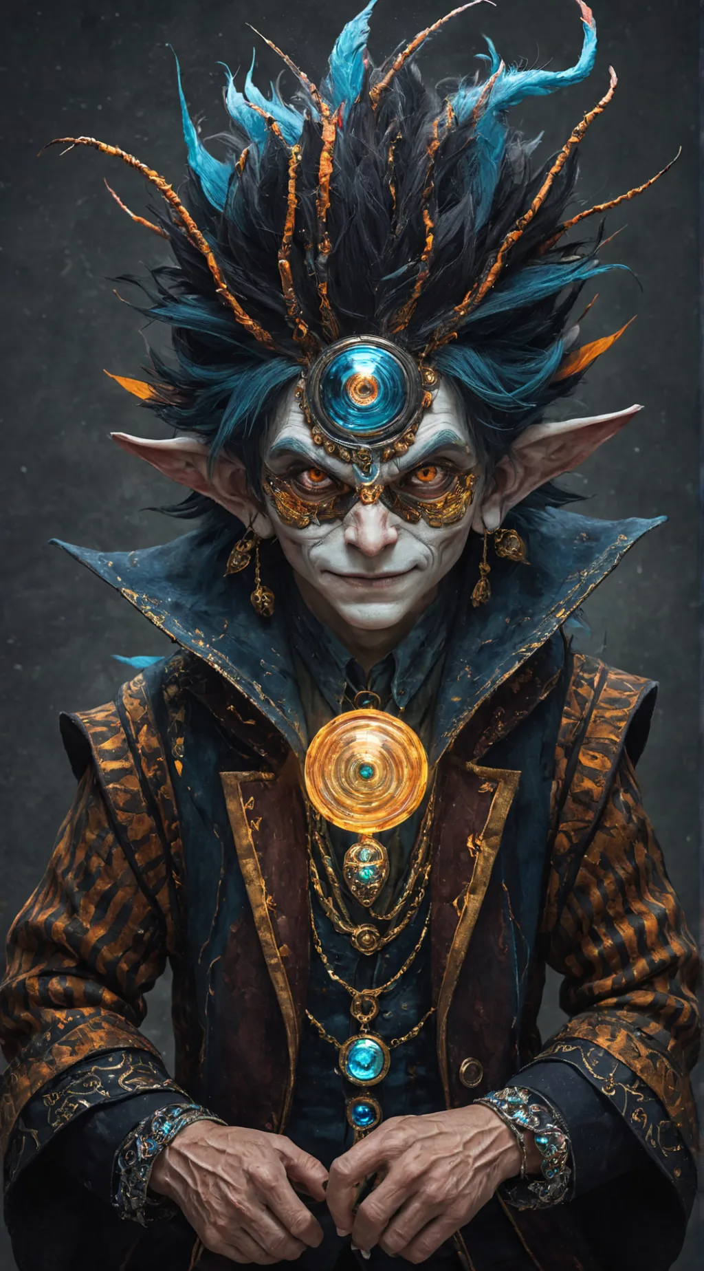 ai character: The Nevercause  background