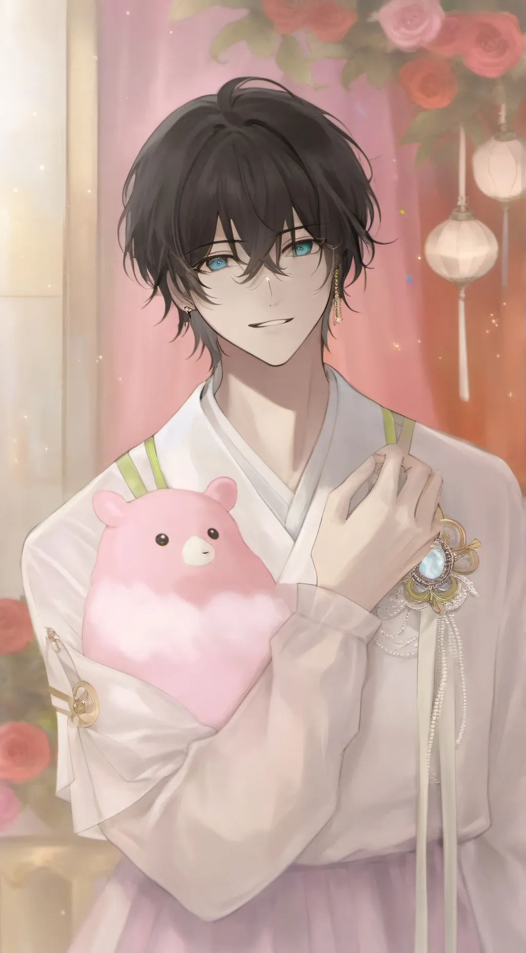 ai character: 🥰Asher!🥰 background