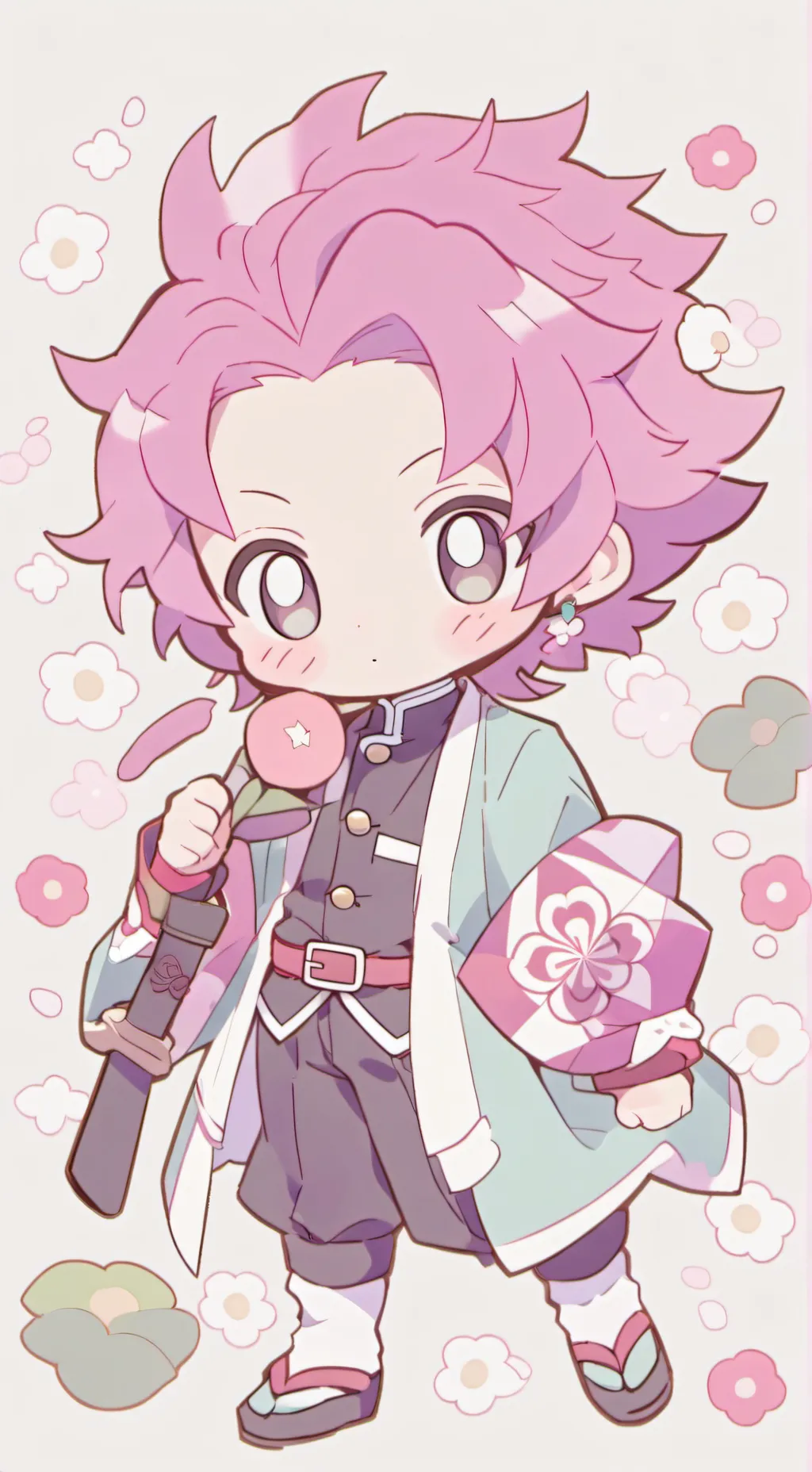 ai character: Hashiras background