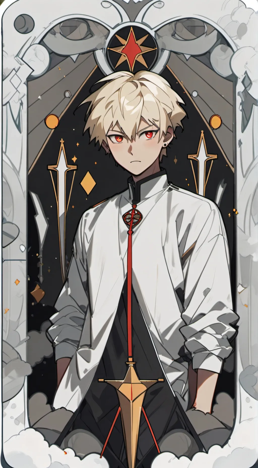 ai character: distant bakugo💔 background