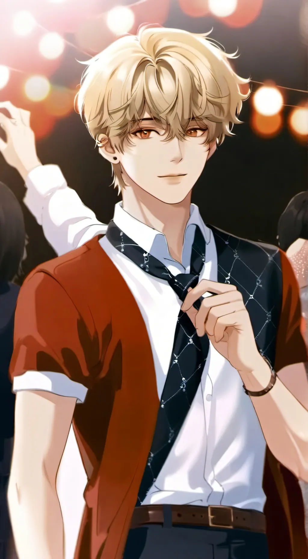 ai character: Mark background