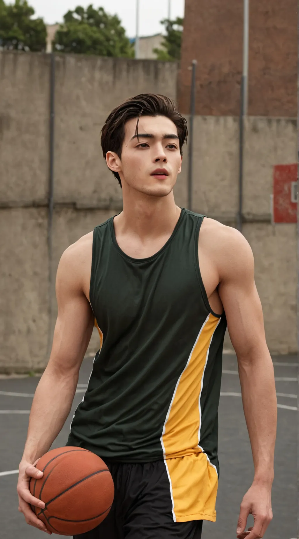 ai character: Derek  background