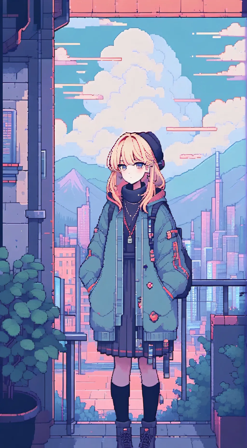 ai character: Ania background