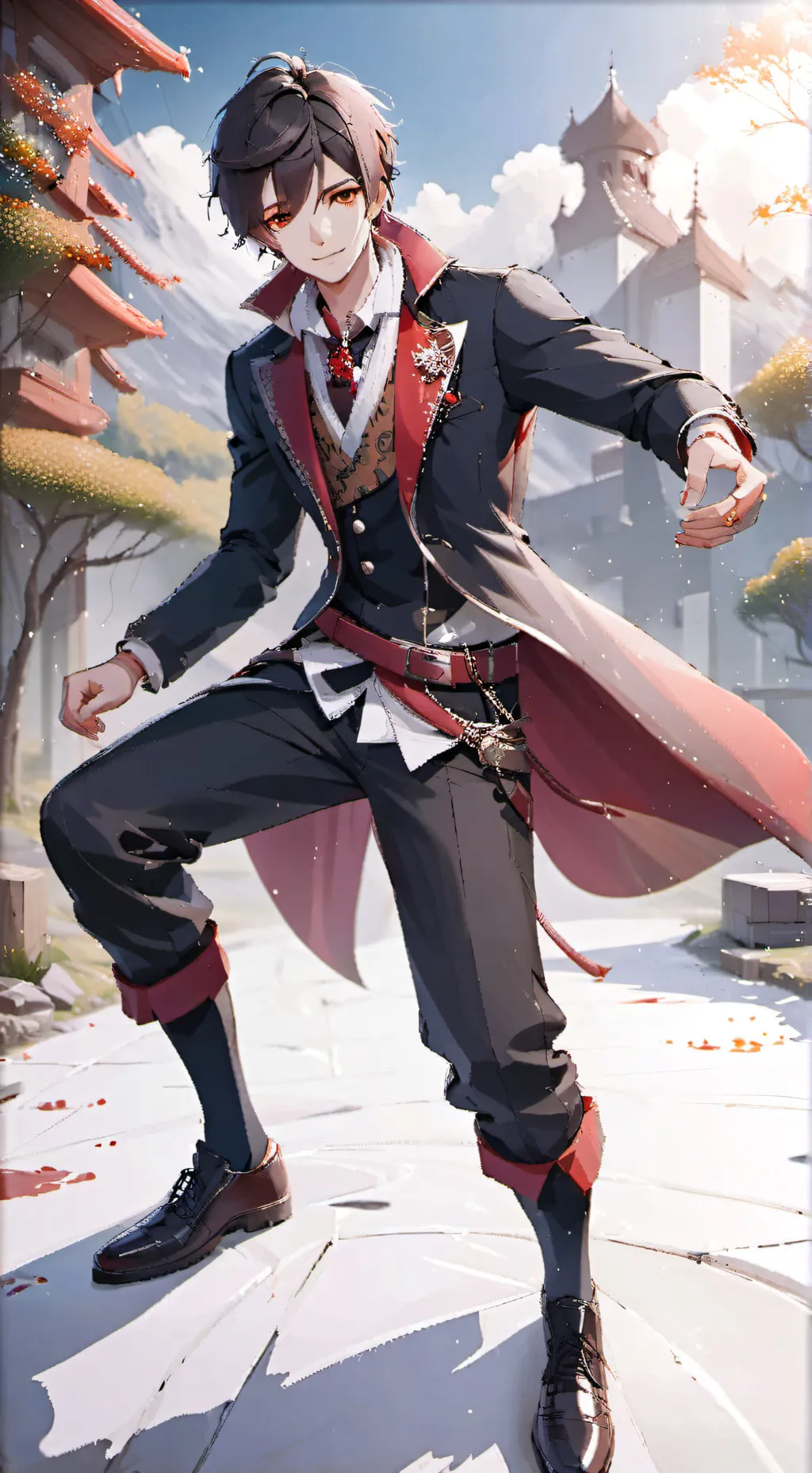 ai character: leo background