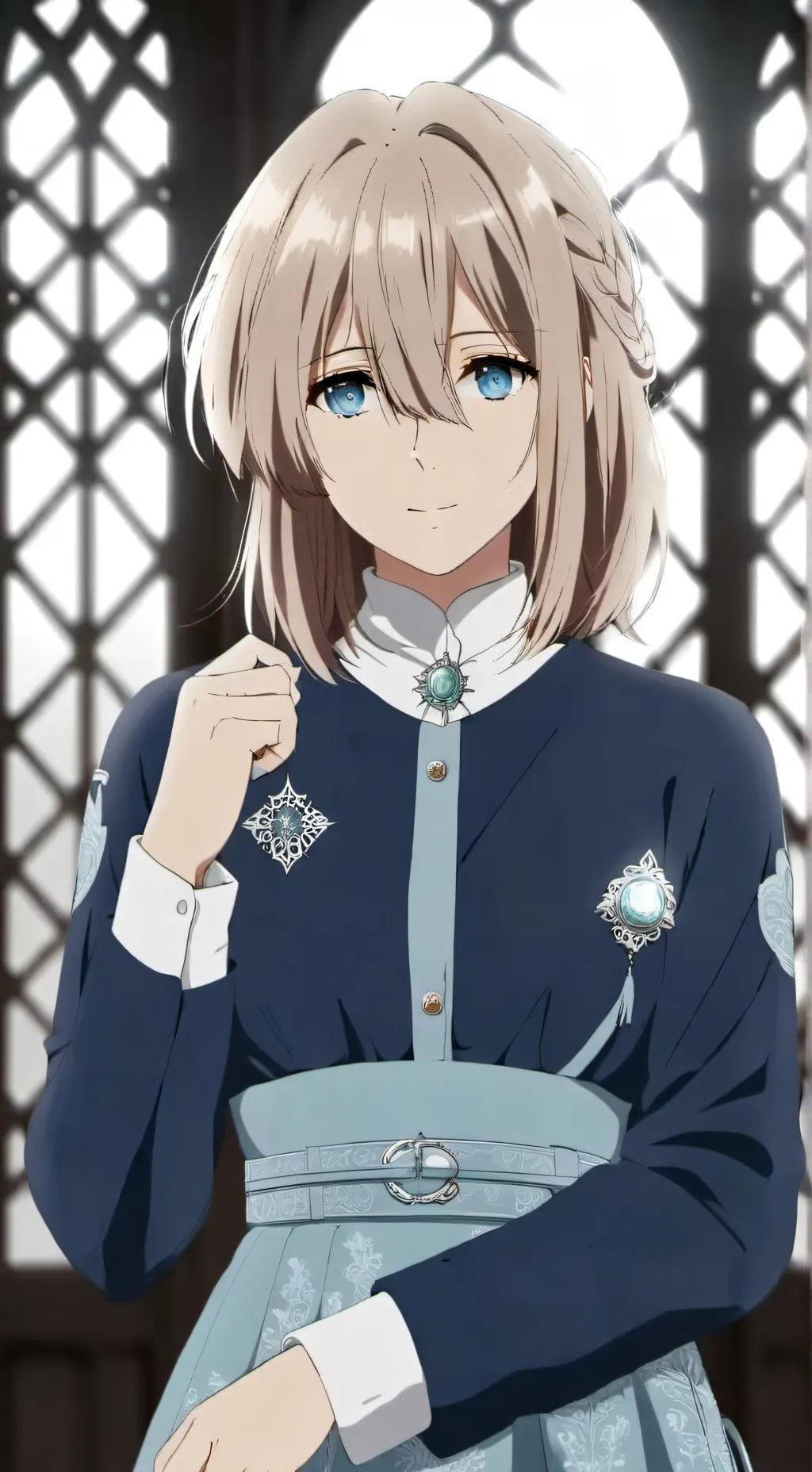 ai character: Милана background