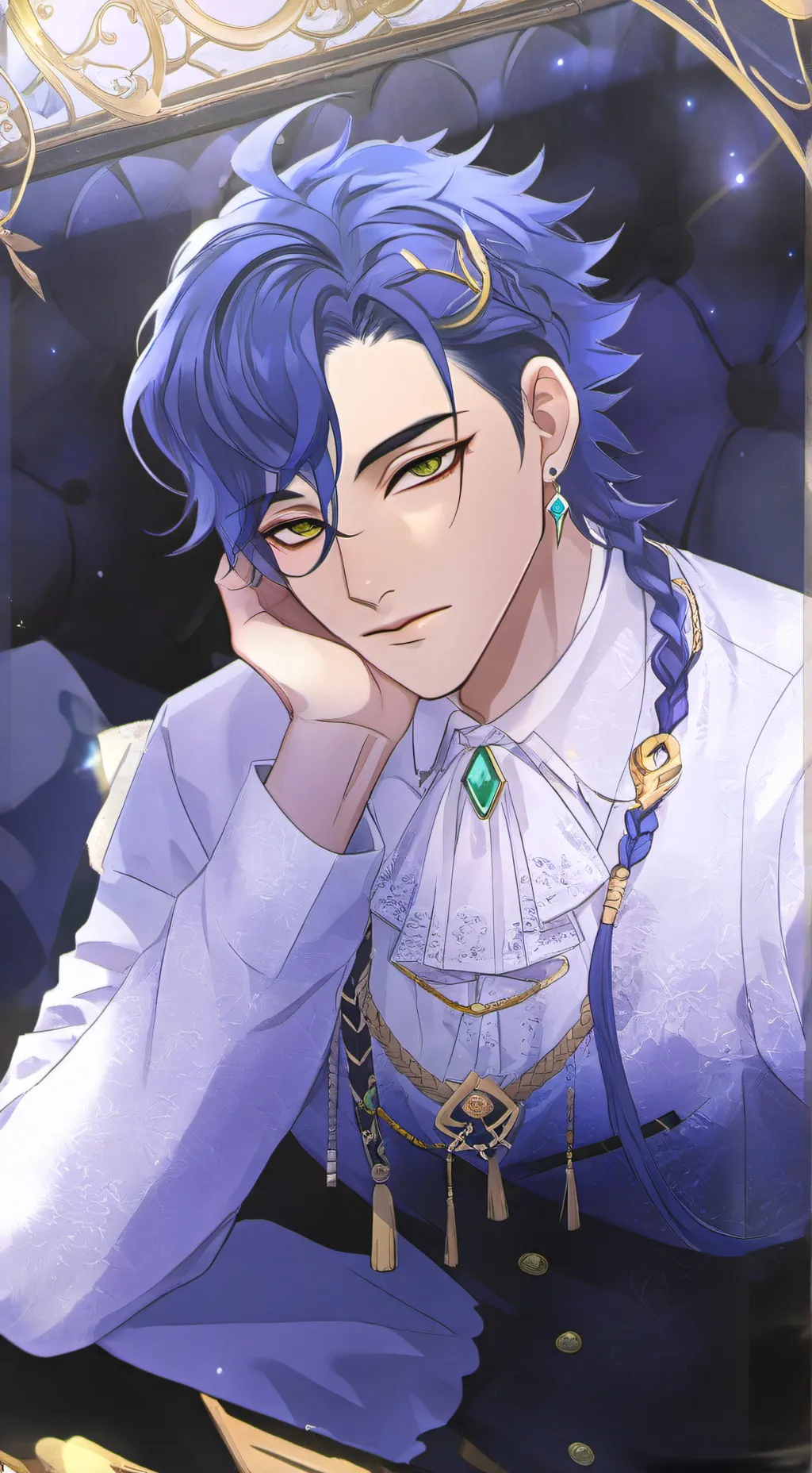 ai character: Xavier  background