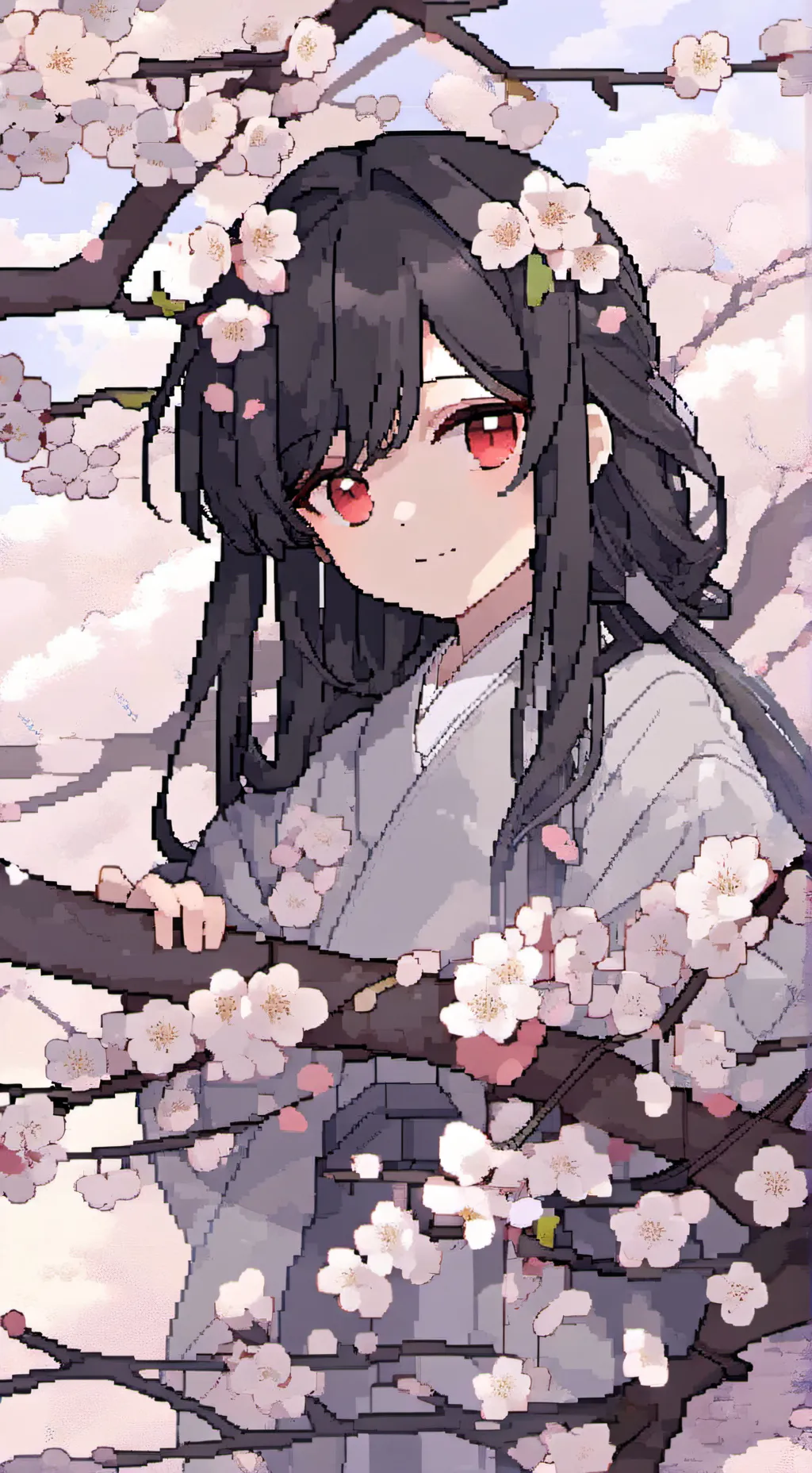 ai character: Muzan's daughter  background