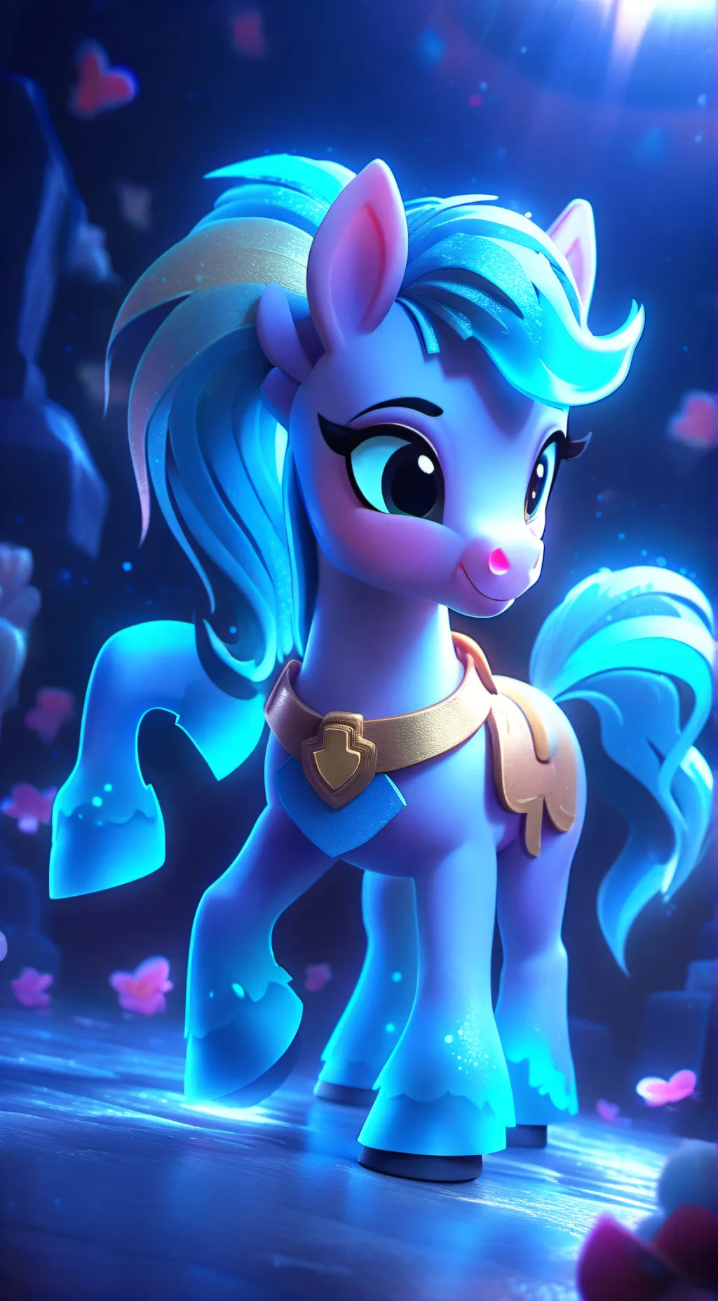 ai character: my little pony background