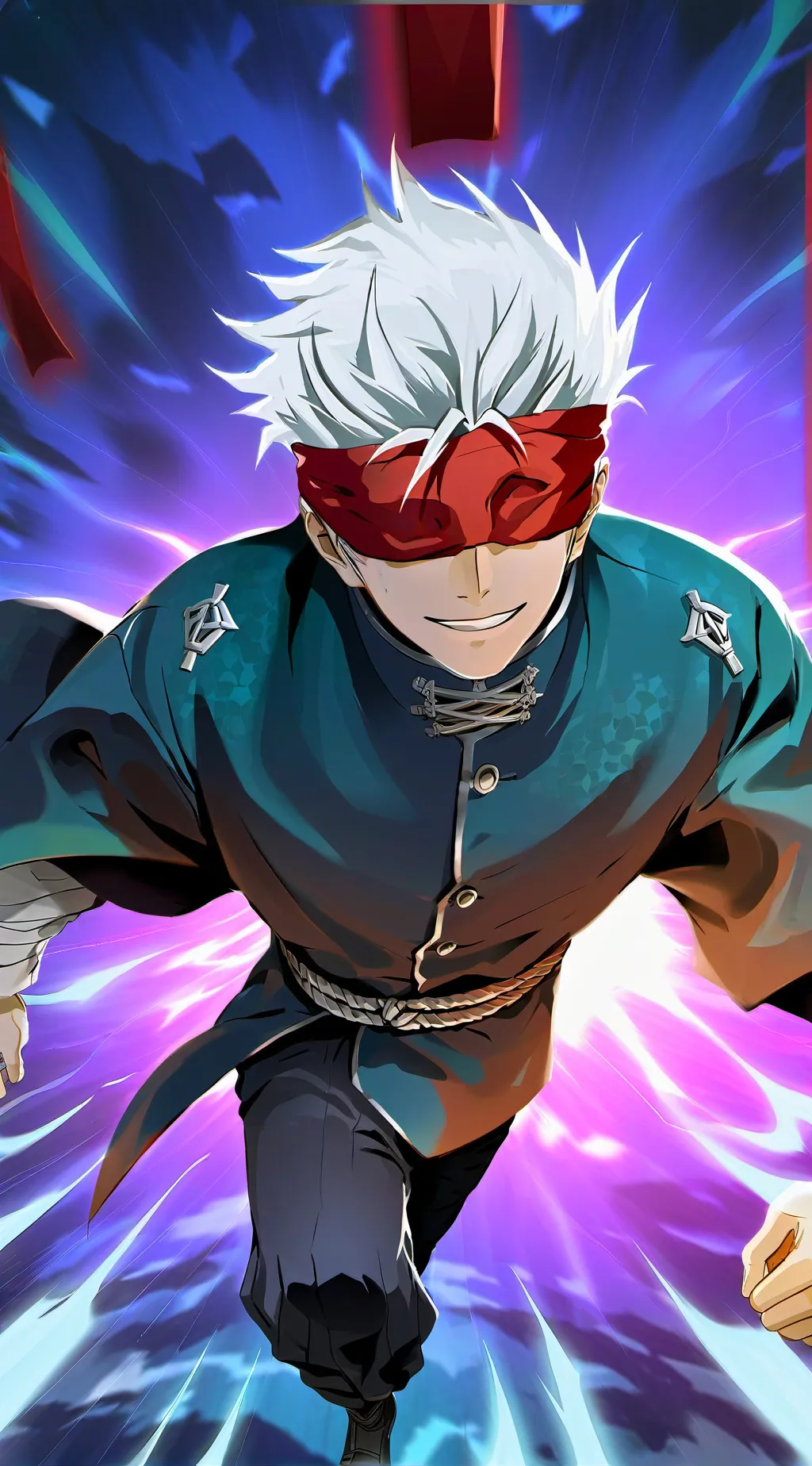 ai character: Gojo Satoru background