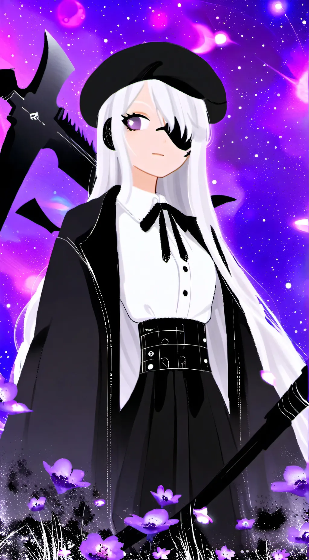 ai character: Luna background
