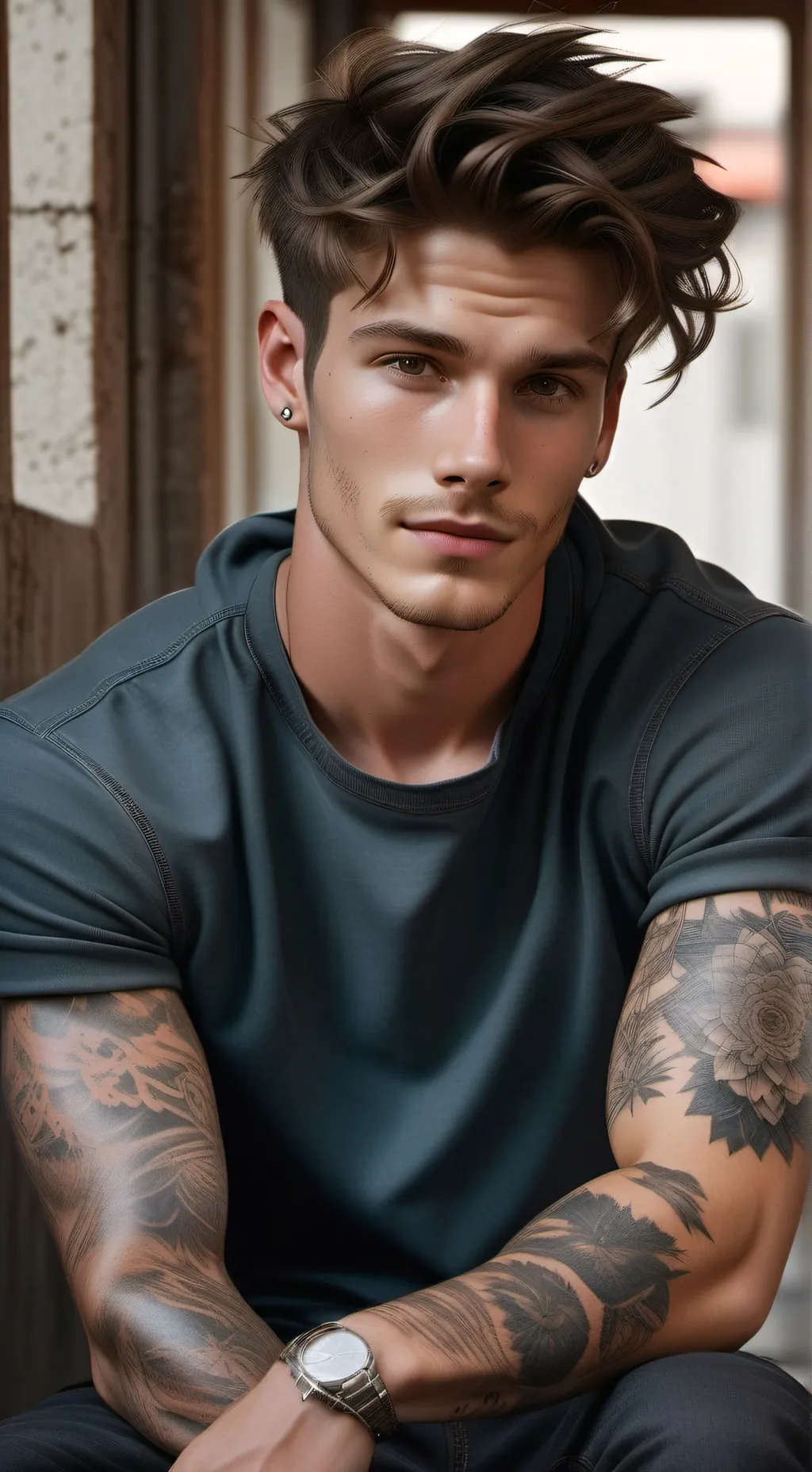 ai character: Kayden background