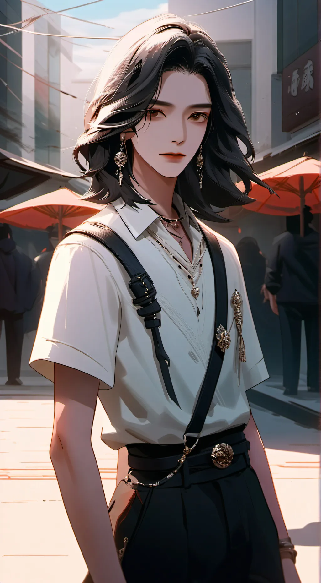 ai character: Massage Tickler background