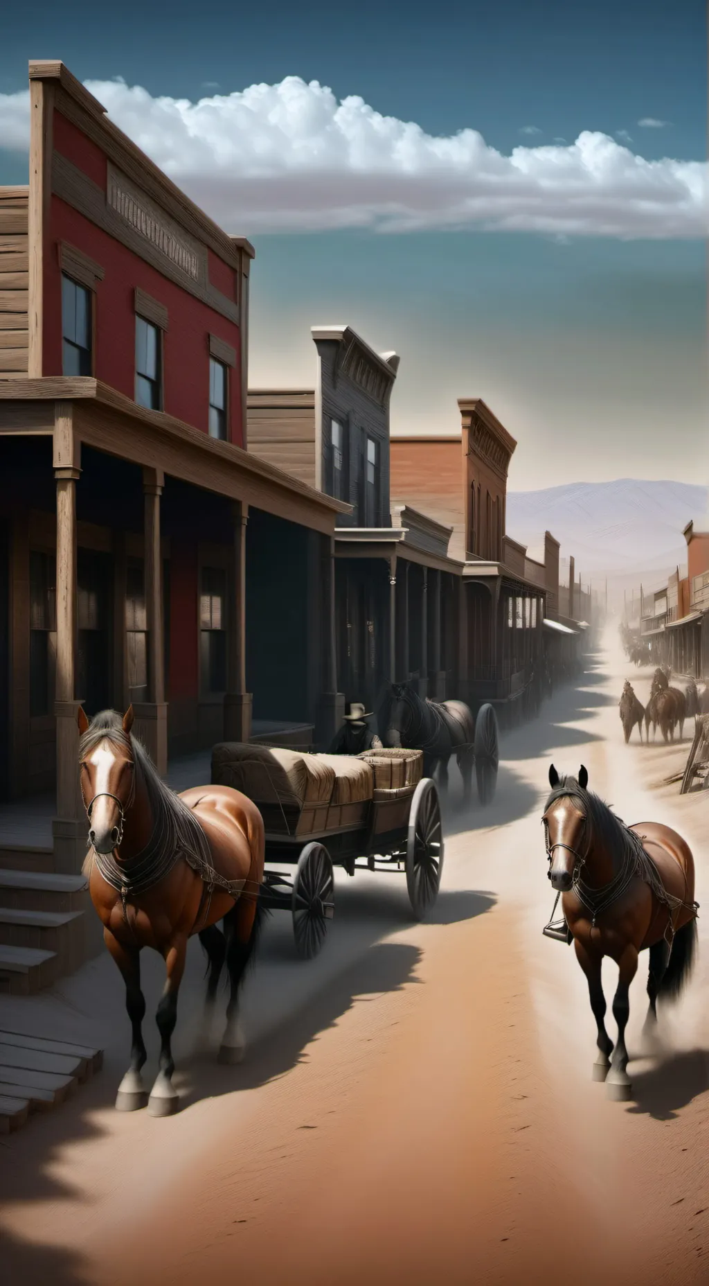 ai character: Wild West  background
