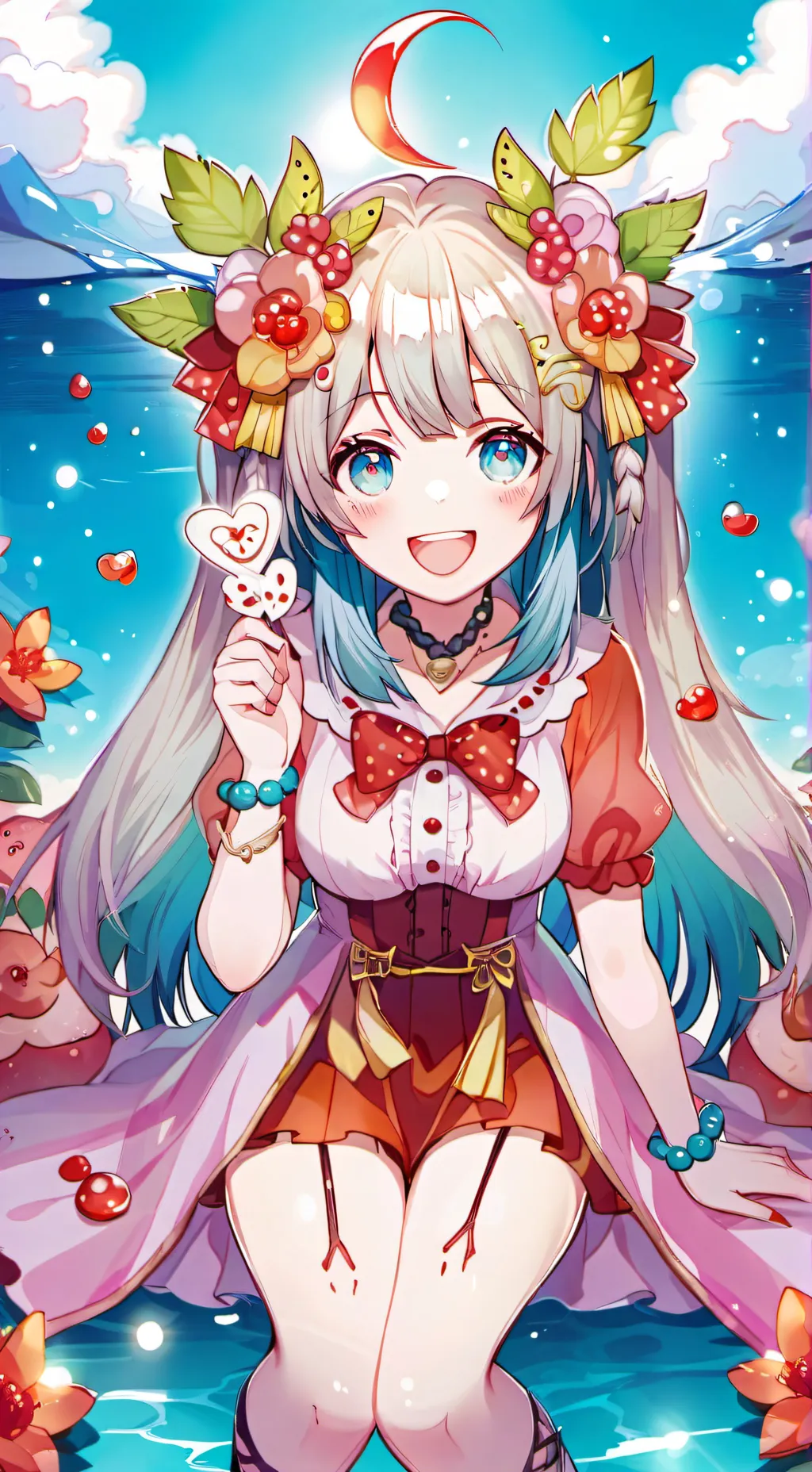 ai character: uma background