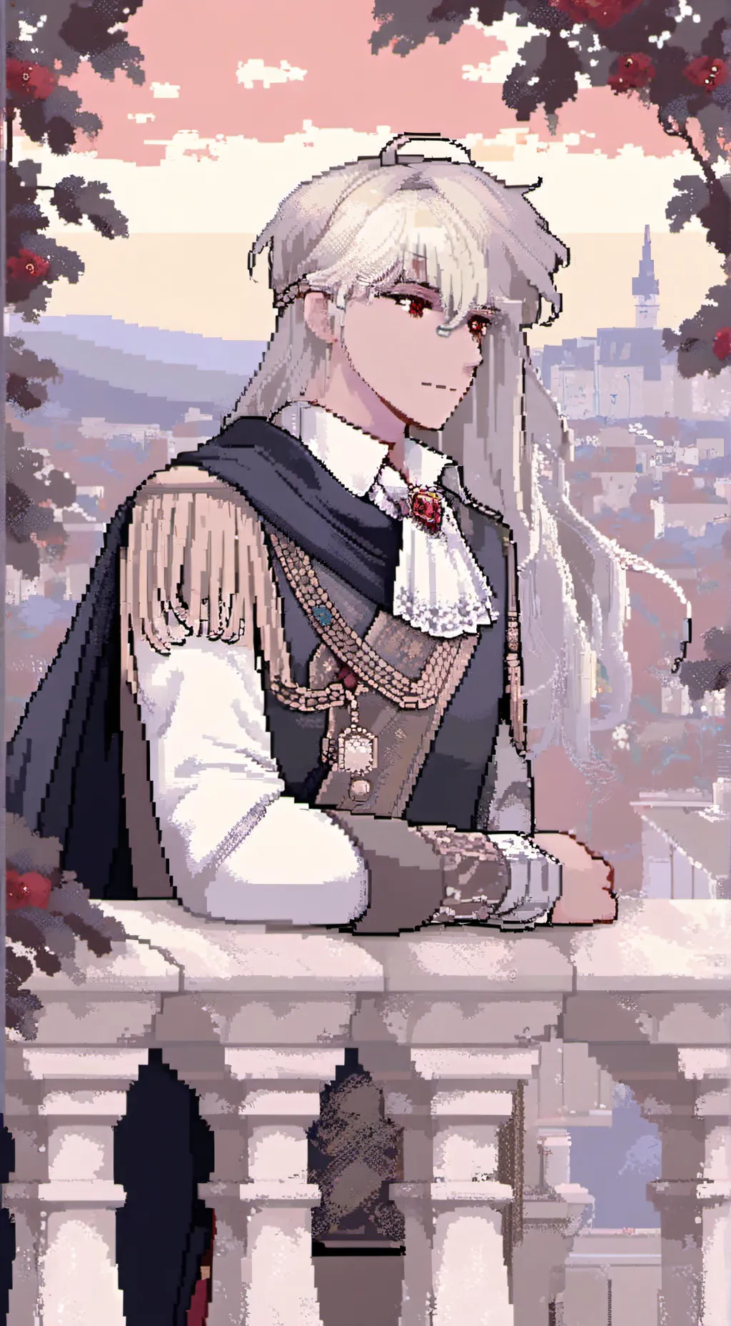 ai character: The Heir's Curse  background