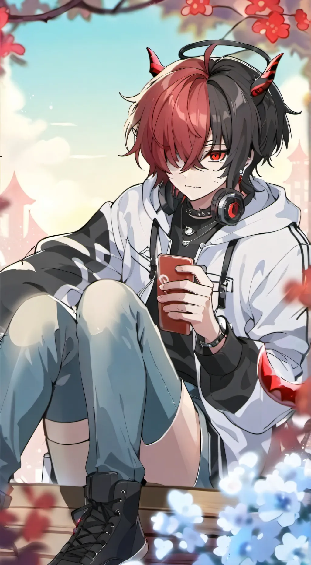 ai character: suma  background