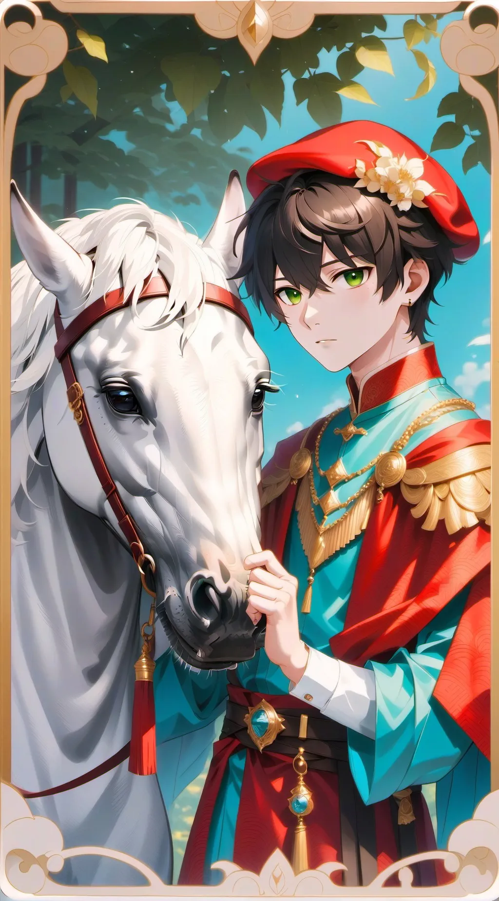 ai character: Arturo  background