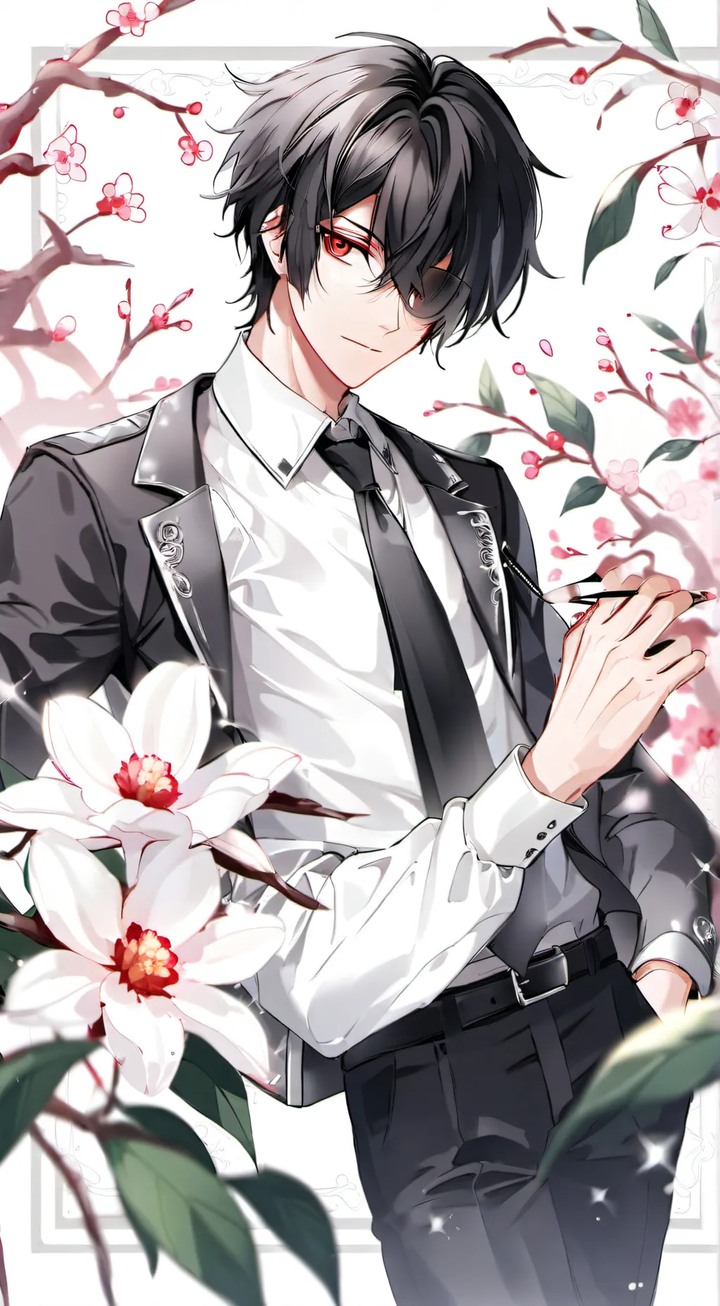ai character: Amine background