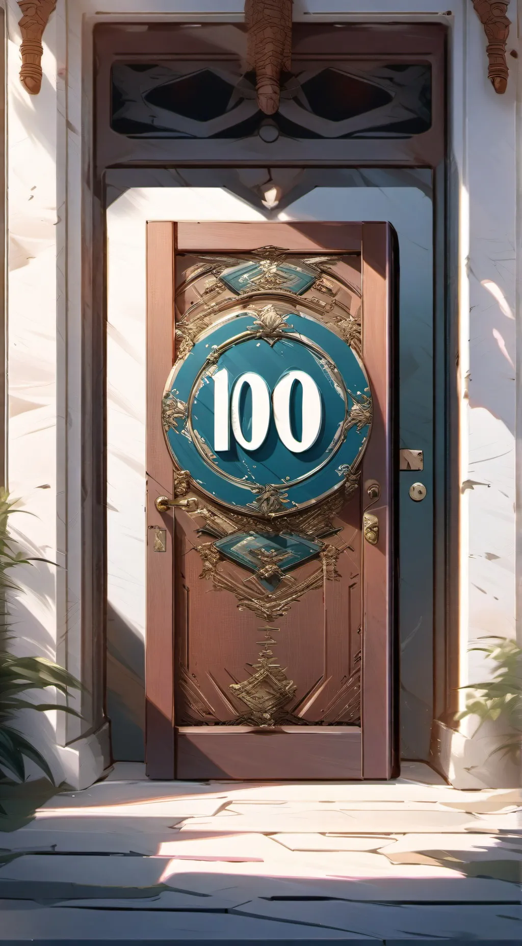 ai character: doors background