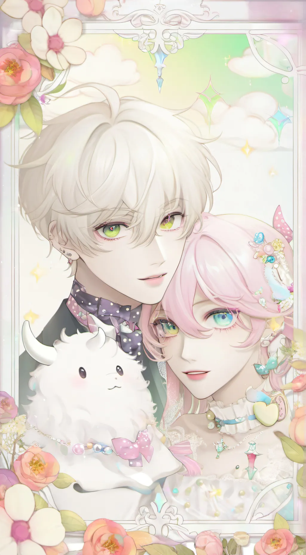ai character: Shota  background