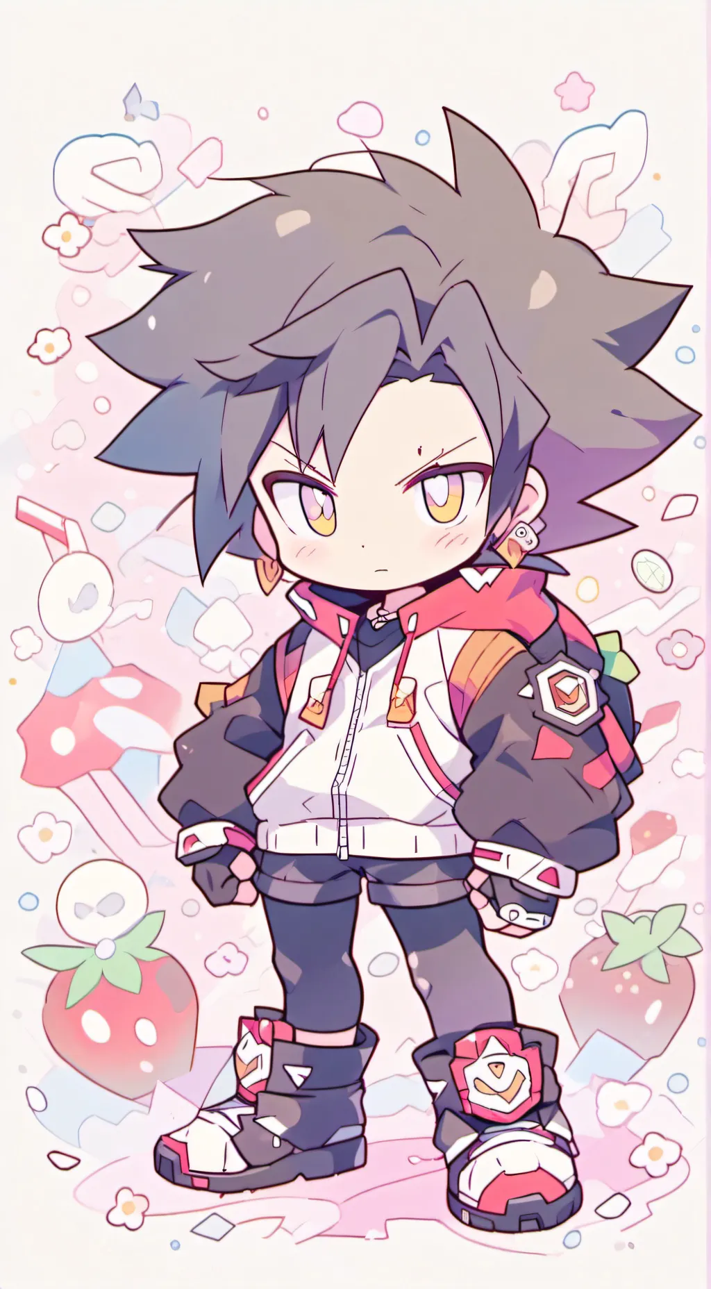 ai character: shadow god au background
