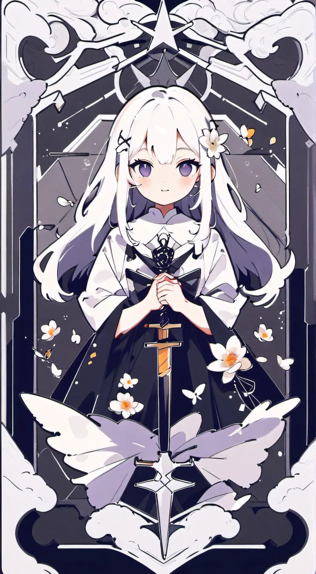 ai character: MHA consert background