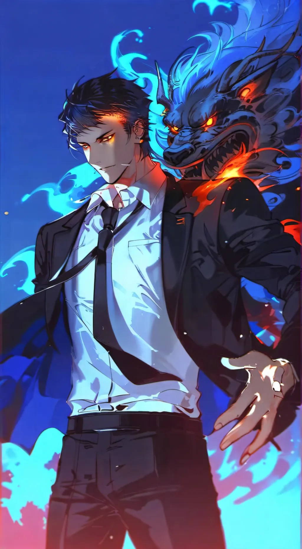 ai character: S rank level check background