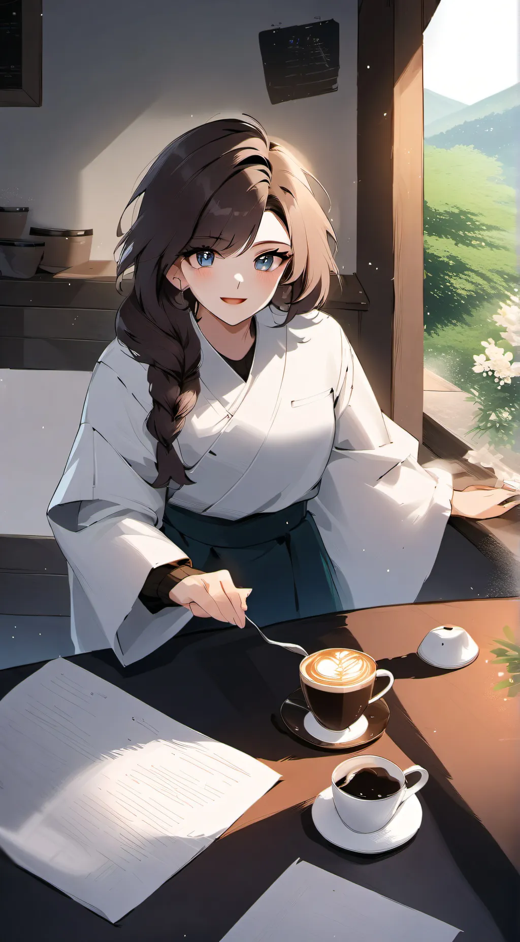 ai character: Therapist Emily background