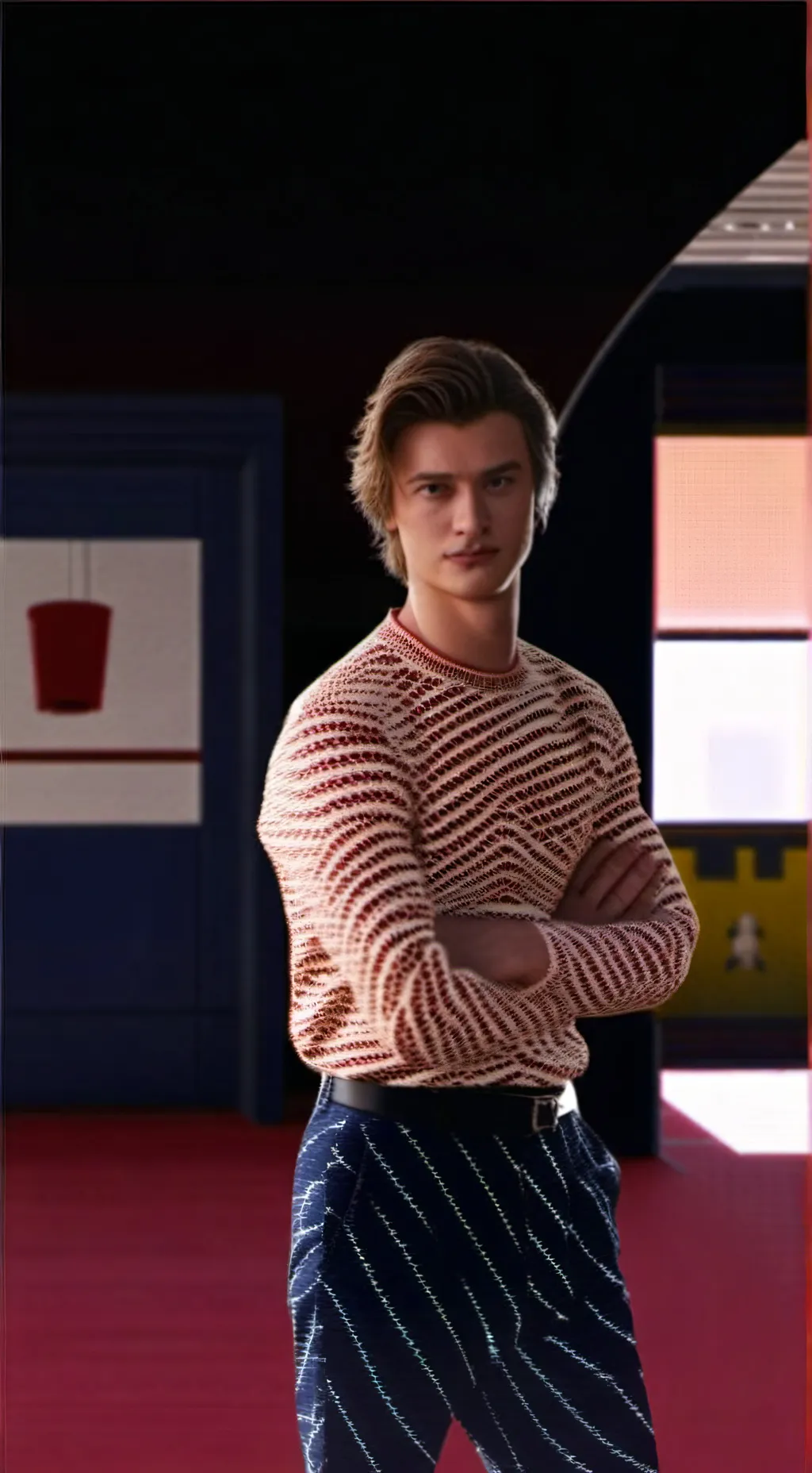 ai character: Steve Harrington background