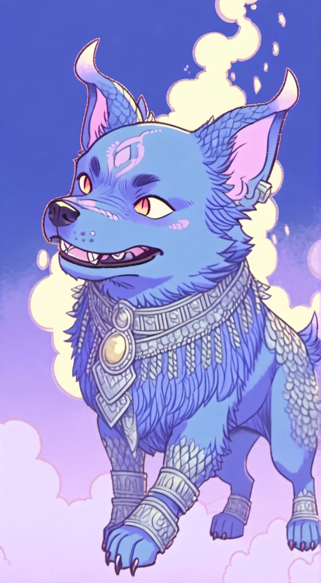 ai character: Lunaris background