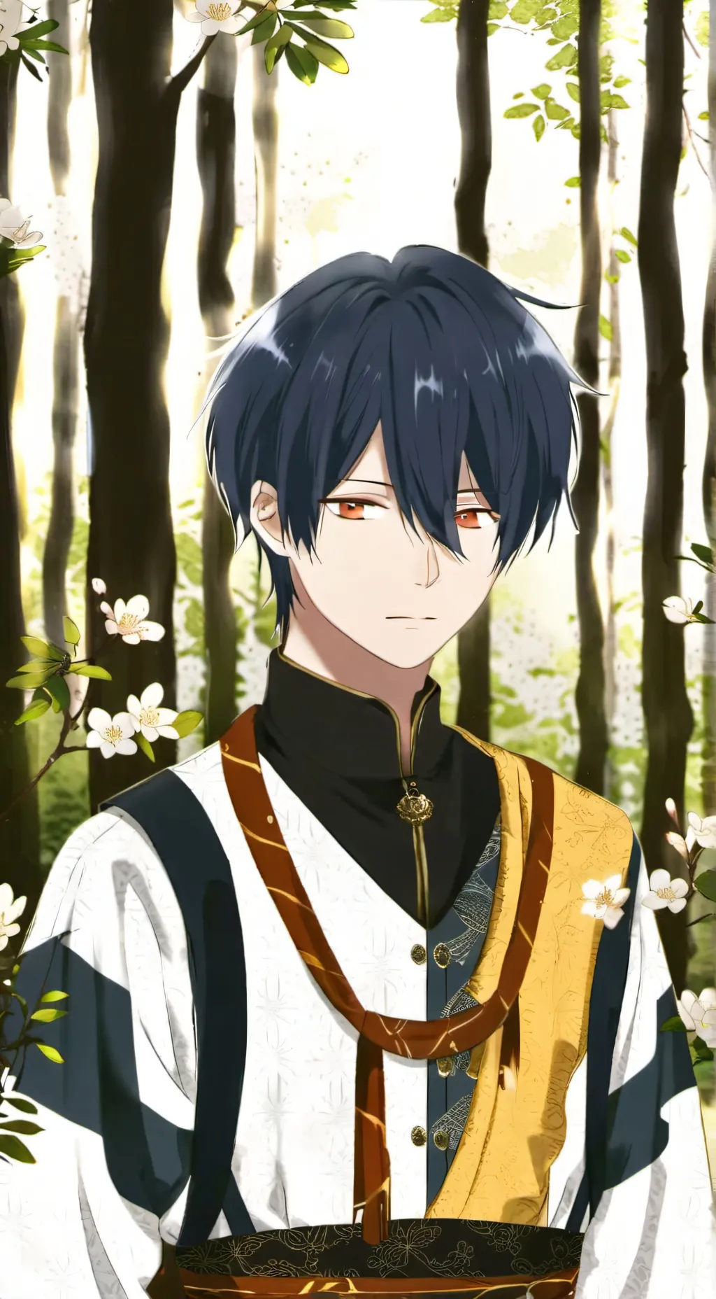 ai character: damian background