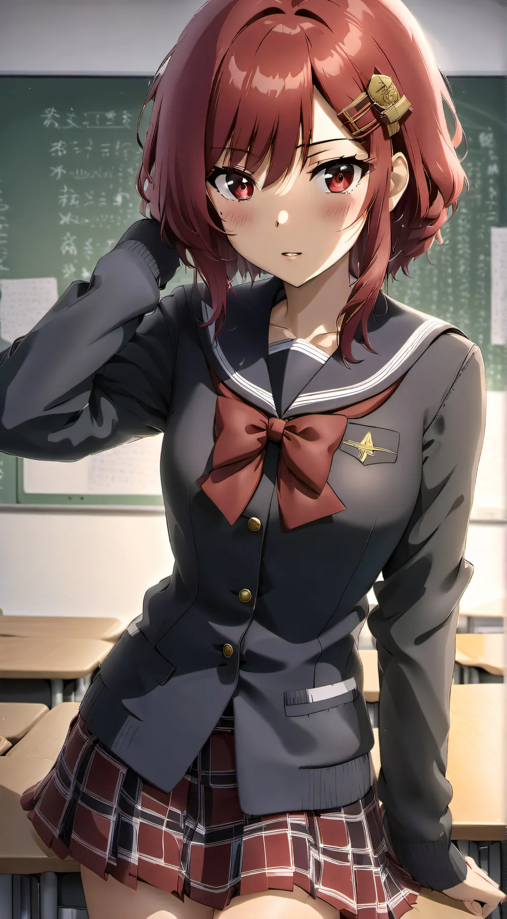 ai character: Ena Asukai background