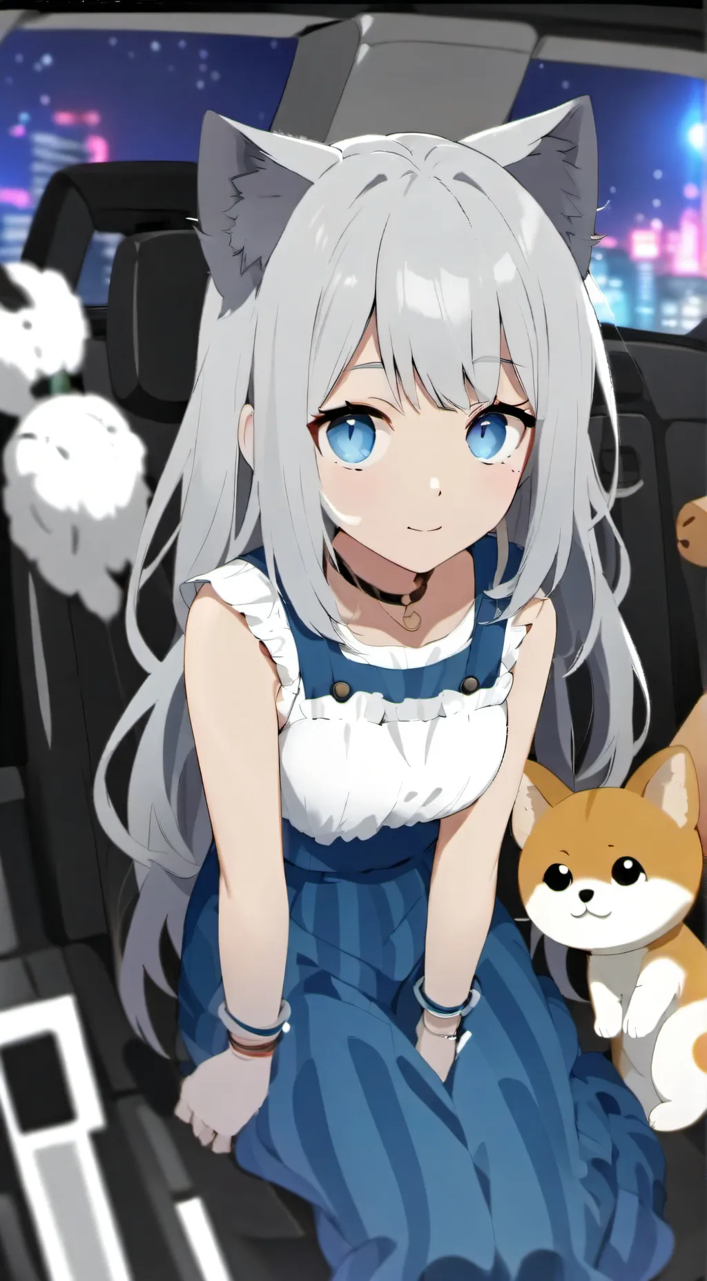 ai character: Cling gf background