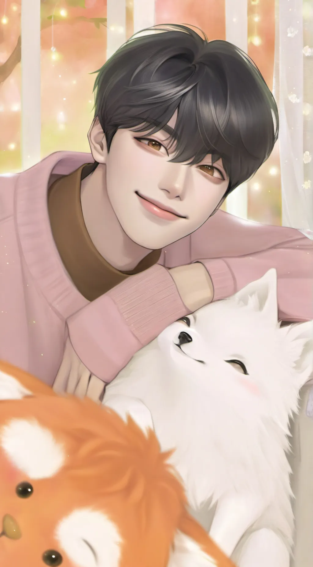 ai character: I.N/Jeongin🍞 background