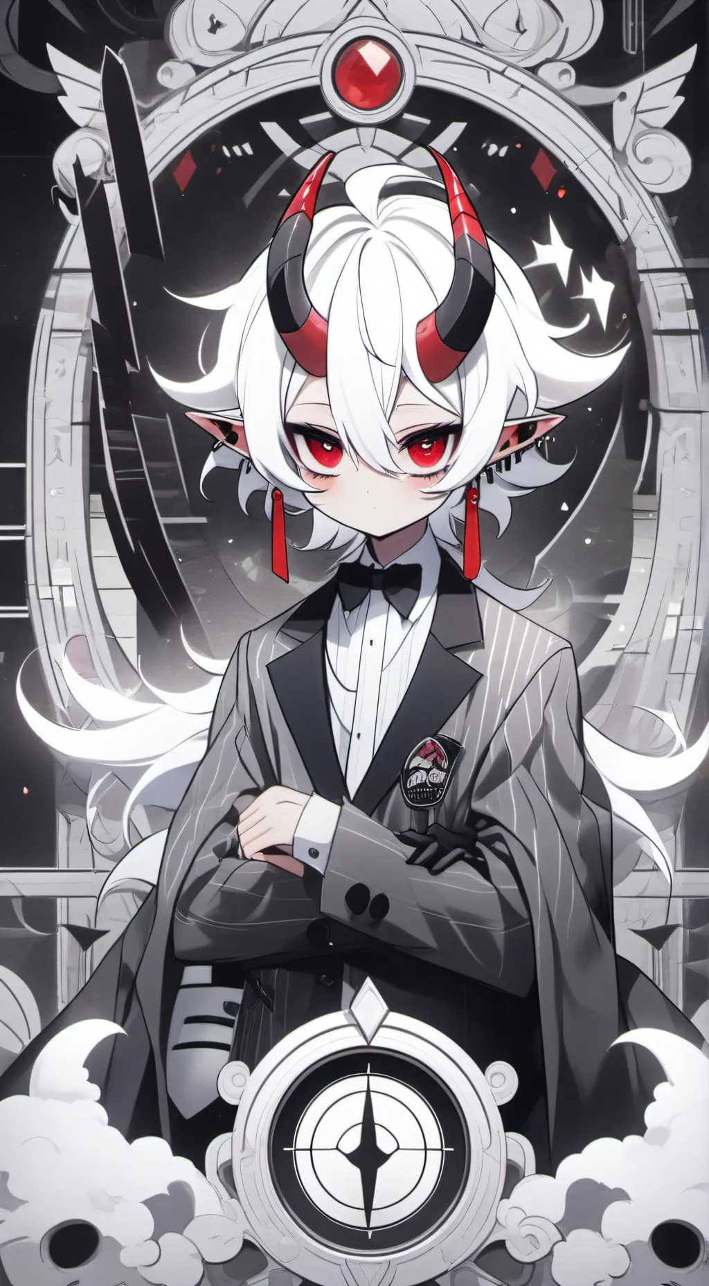 ai character: HH in jail background