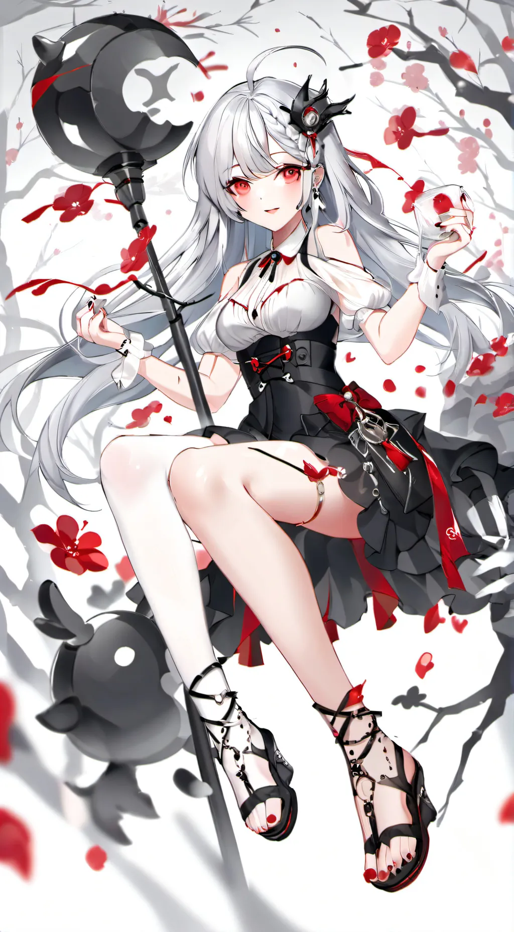 ai character: Luna background