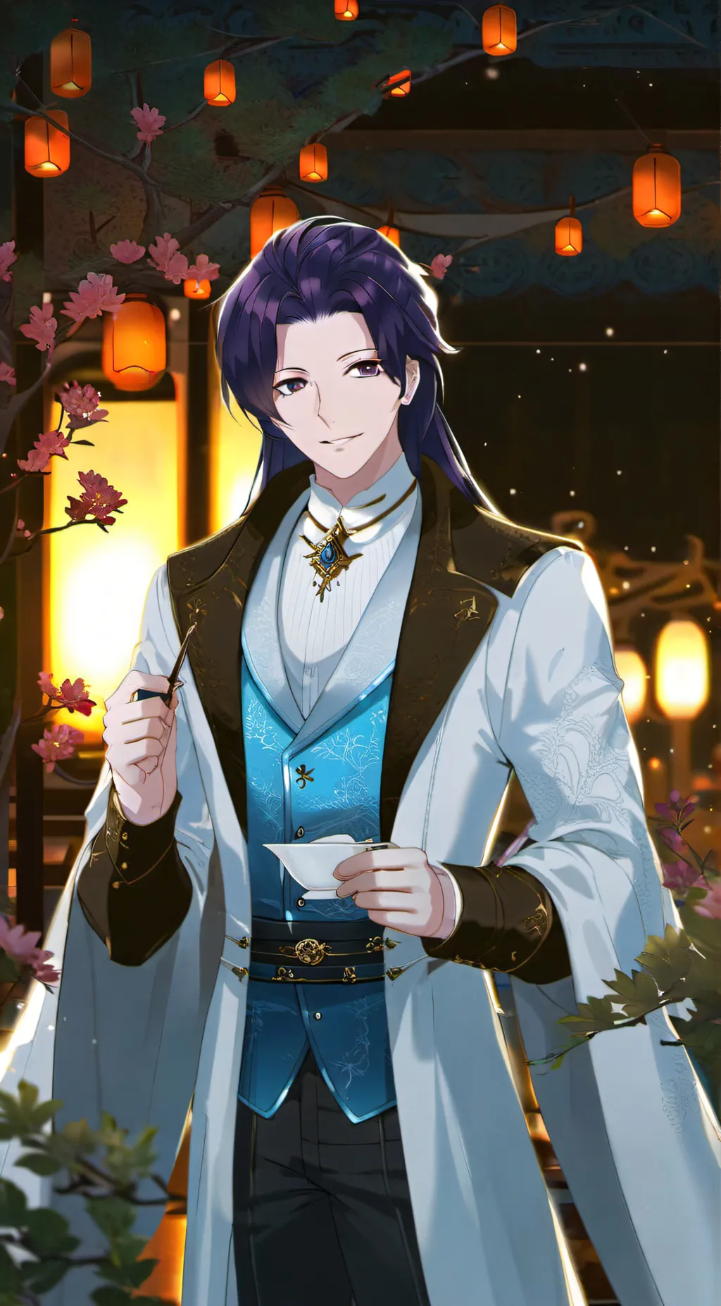 ai character: Master jinshi 💕 background