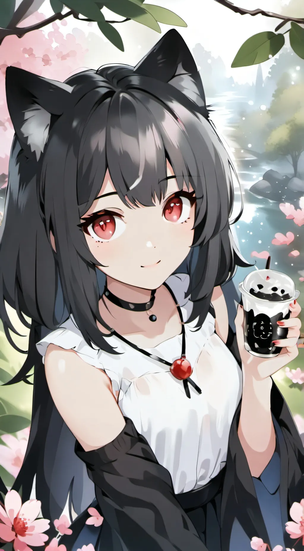 ai character: Lilly background